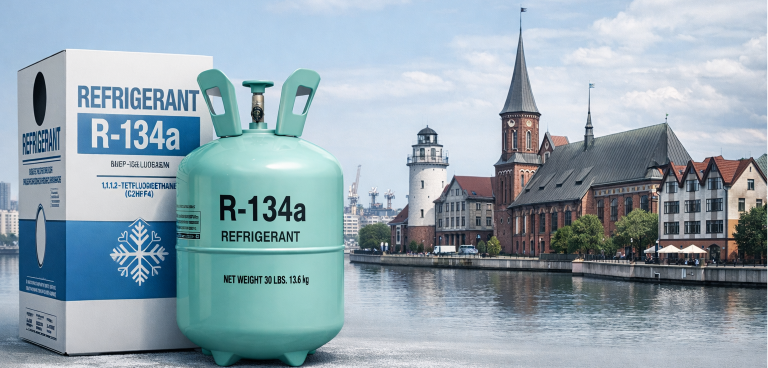 Фреон R-134 для кондиционеров и холодильных систем Фреон R-134 в баллоне — Калининград